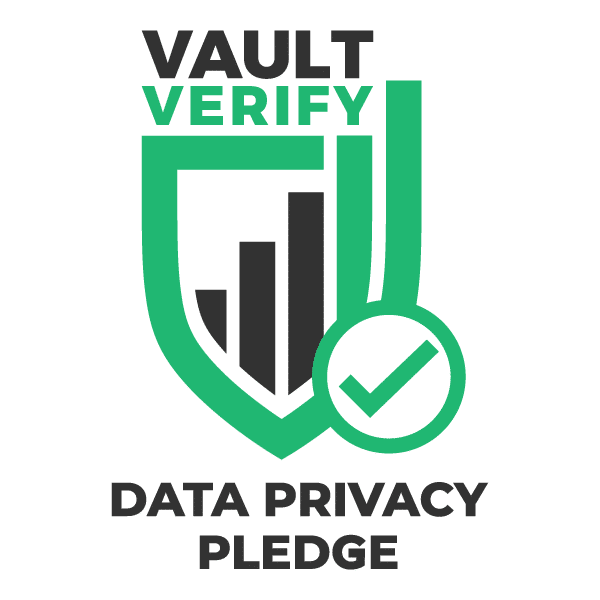 Vault Verify Data Privacy Pledge
